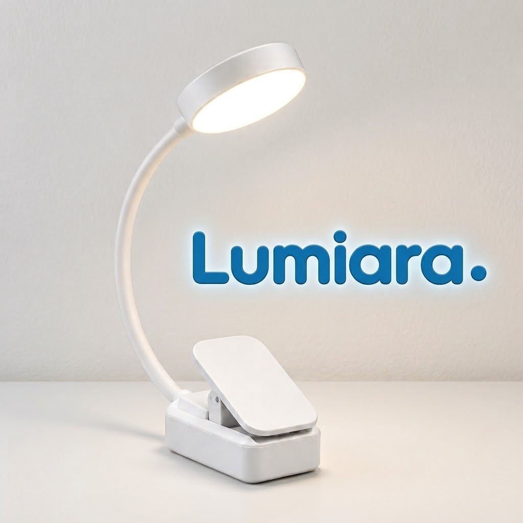 Lámpara de lectura con tres tonos de luz